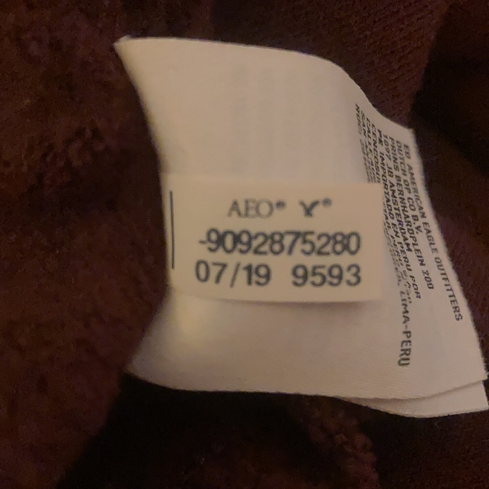 ‼️SOLD‼️American Eagle Cropped Long Sleeve Sweatshirt - Picture 7 of 7